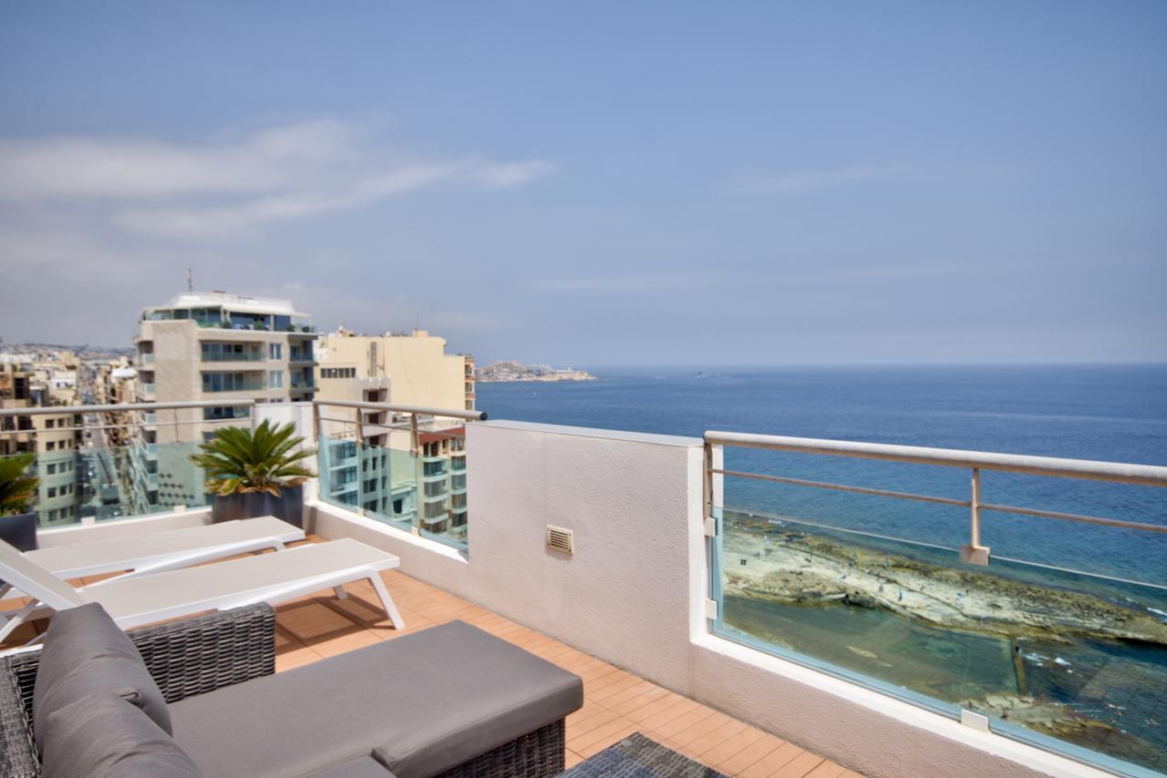Magnificent Seafront 2-Bedroom Sliema Penthouse Exterior photo
